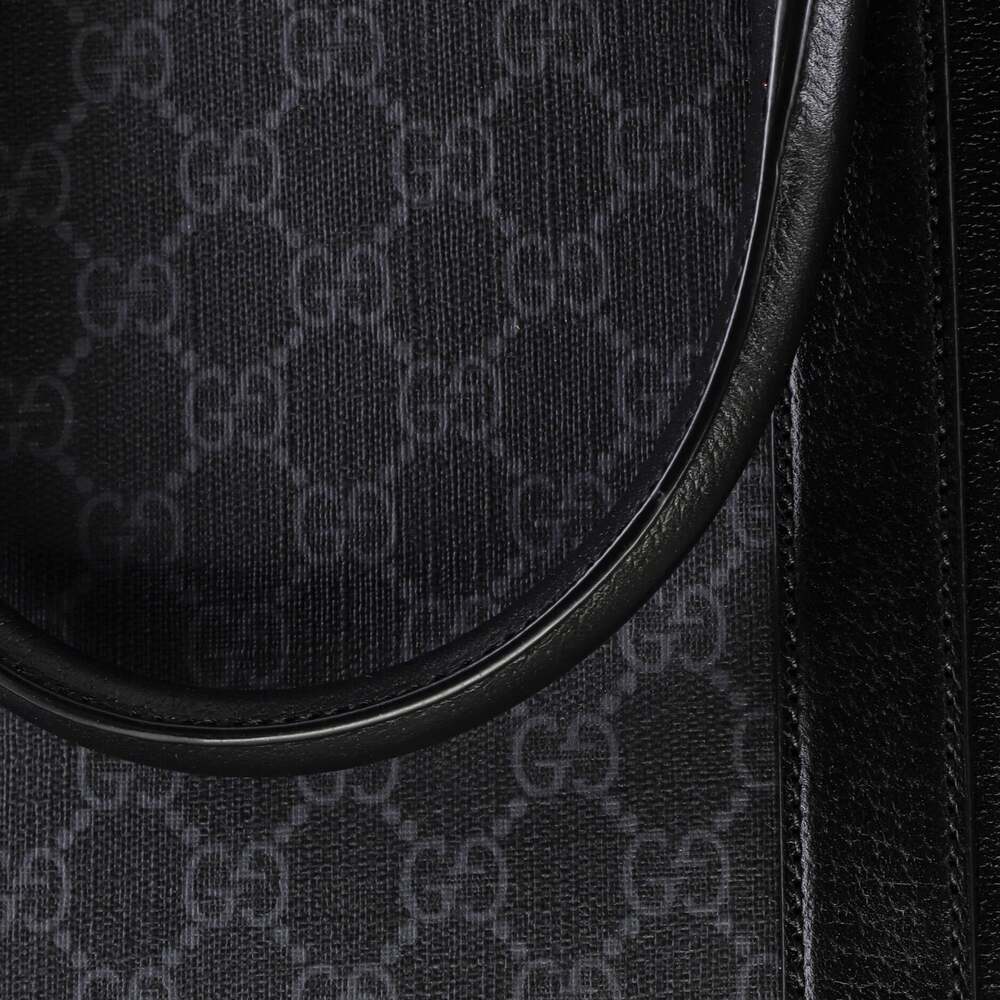 Gucci Convertible Tote Gg Coated Canvas #244391G11B - Picture 6 of 8